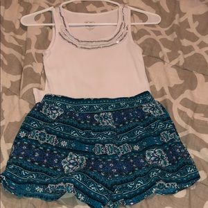 Miss Attitude Pattern Shorts - M